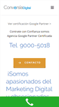 Mobile Screenshot of conversiadigital.com